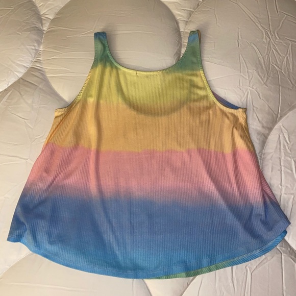 Rainbow Wildfox Tank Top - Picture 4 of 7